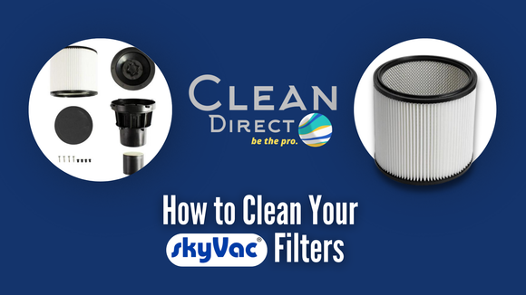 How to Clean Your Filters: Can Your SkyVac Filter Breathe? | Blog Banner Feature Image