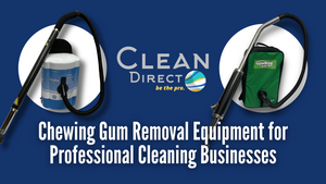 Chewing Gum Removal Equipment for Professional Cleaning Businesses