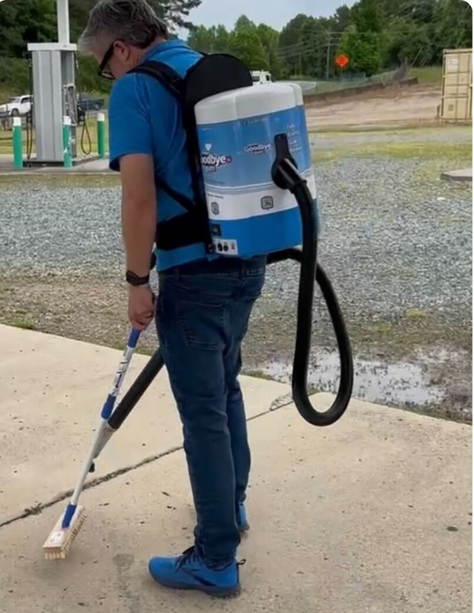 The Goodbye Gum Backpack: Public Space Maintenance