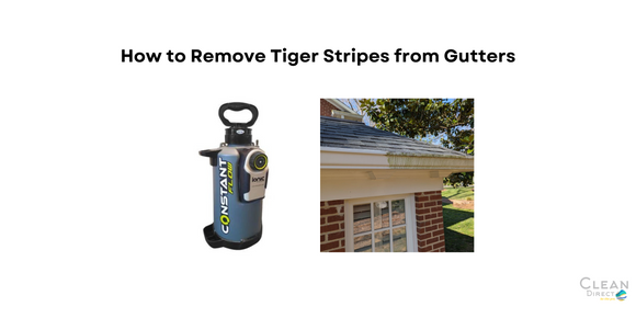 How to Remove Tiger Stripes from Gutters