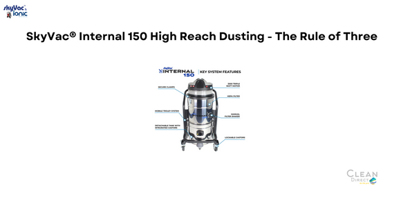 SkyVac®️ Internal 150 High Reach Dusting - The Rule of Three