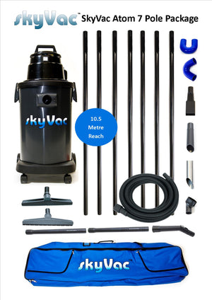 How to: Assemble and Operate your SkyVac Atom Gutter Cleaning System