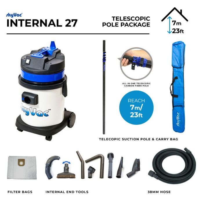 Exploring the Benefits of the skyVac 27 for High Reach Cleaning Solutions