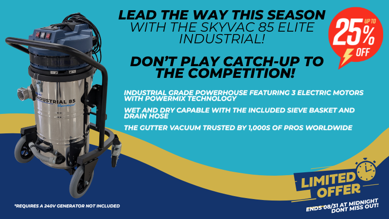 Power Up Your Cleaning with the SkyVac 85 – On Sale This Month!
