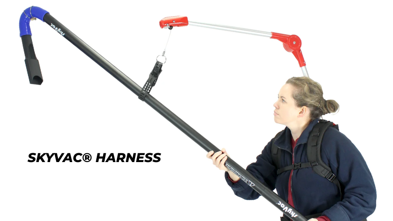 SkyVac Harness: Unmatched Control for High-Reach Cleaning