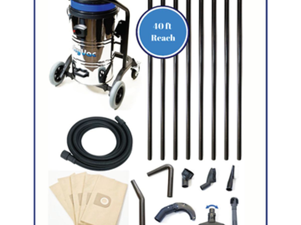 SkyVac Gutter Cleaning System: Fast, Efficient, and Safe for High Access