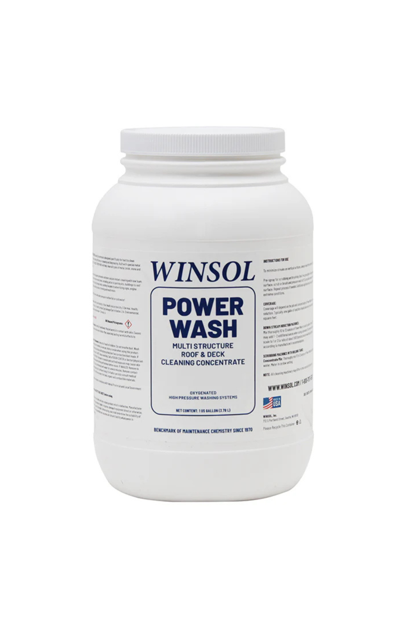 Winsol Inc Power Wash SKU:10031G