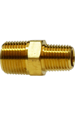 Ionic Systems Brass Hex Nipple - 3/4in. m x 1/2in. m  - R1267