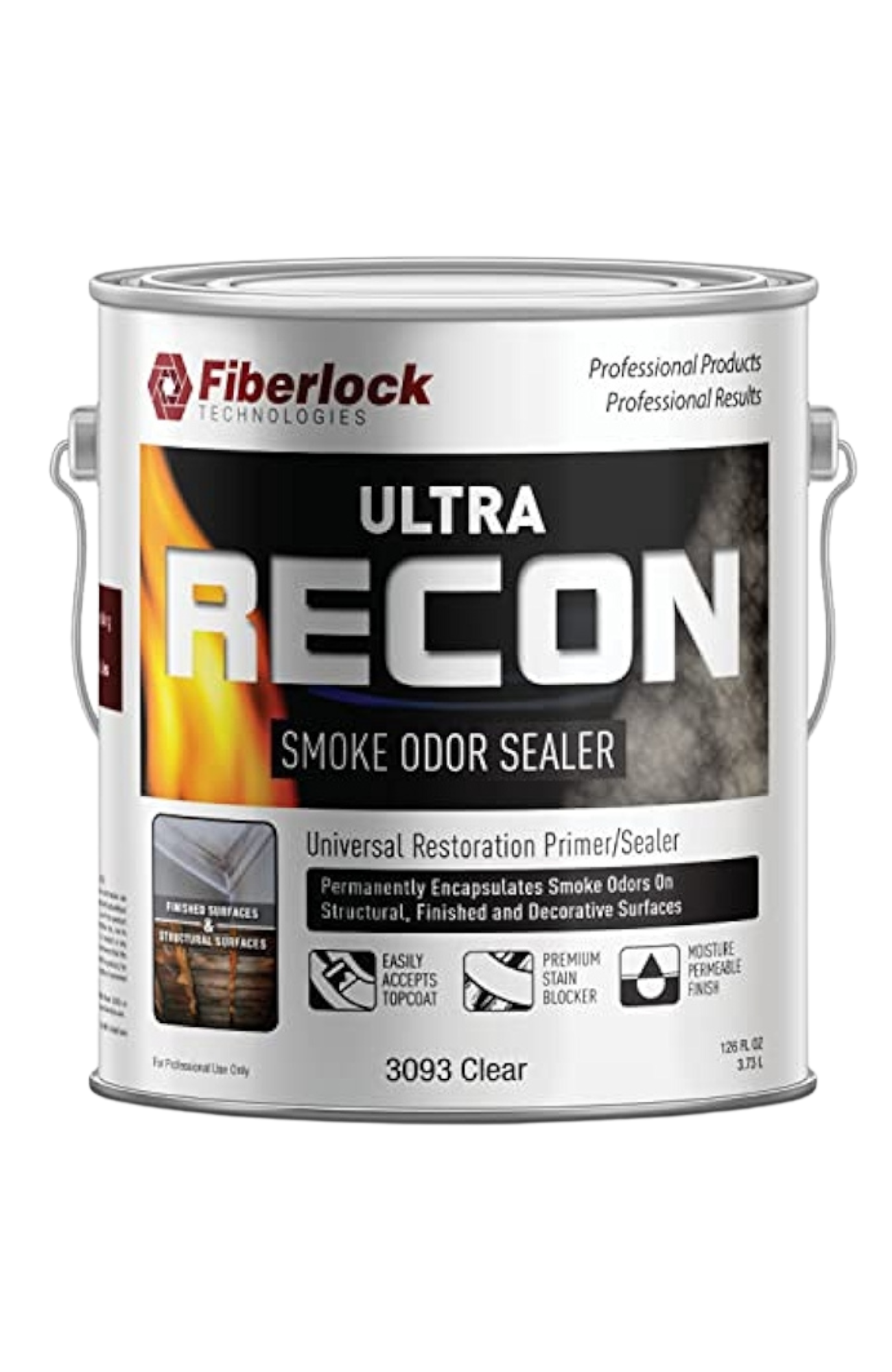 RECON - Ultra Smoke Odor Sealer - Clear - One Gallon
