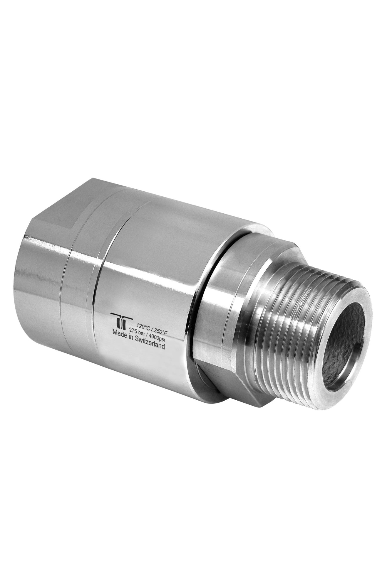 Mosmatic – DGE Swivel - 34.856 - G1 1 1/4"NPTF to G2 1 1/4"NPTM