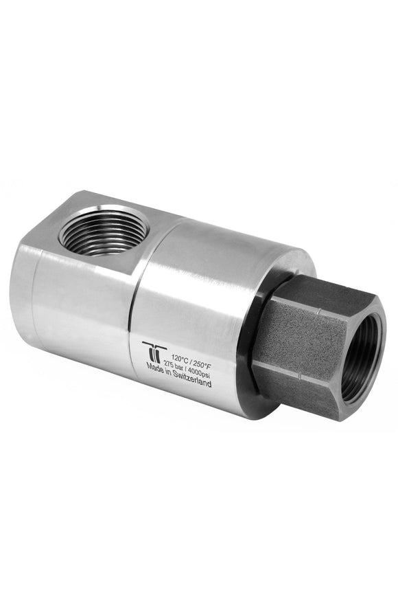 Mosmatic rotary unions DGE swivel 90 degrees G1 3/8