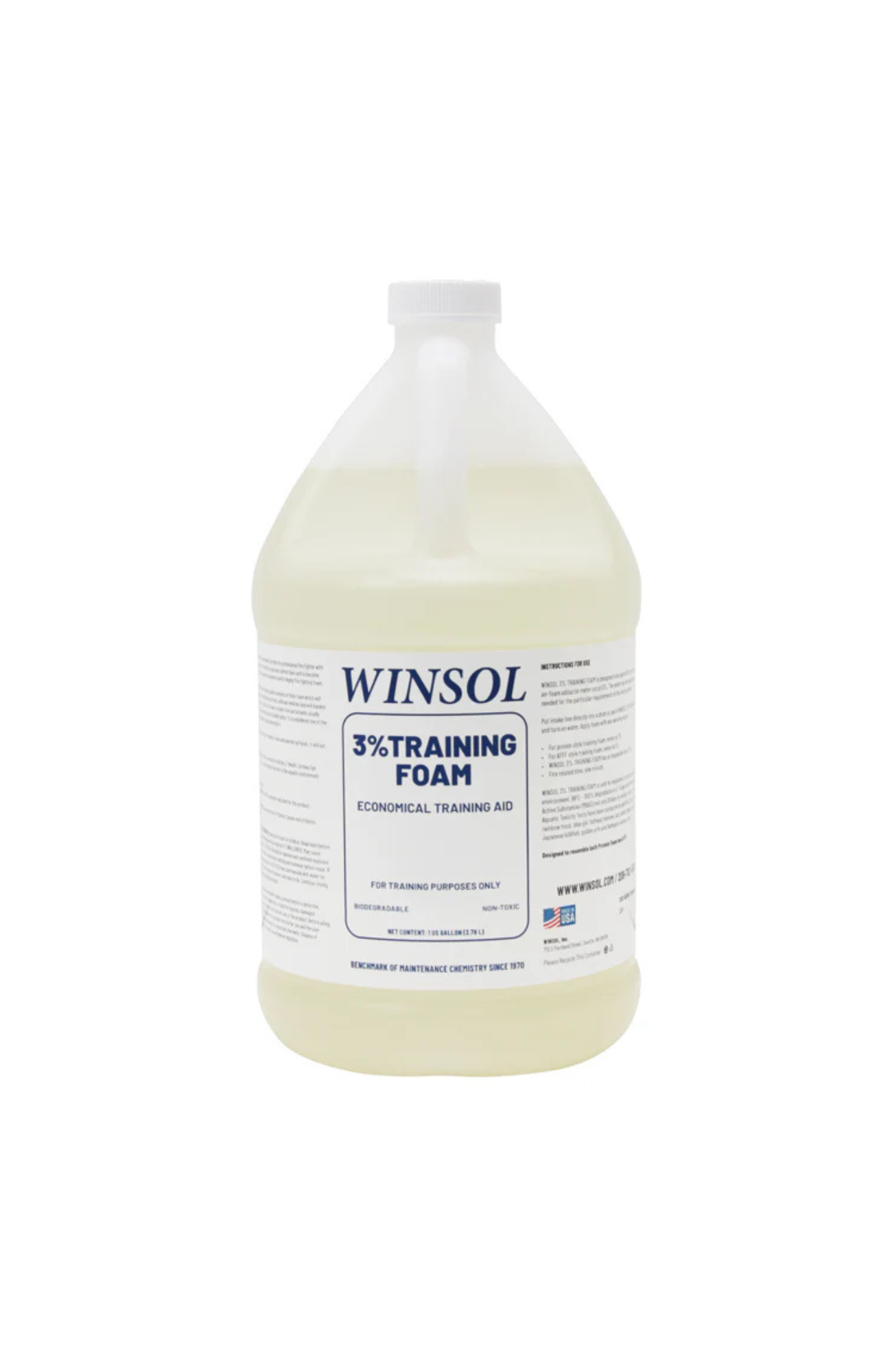 Winsol Inc 3% Training Foam SKU:5096G