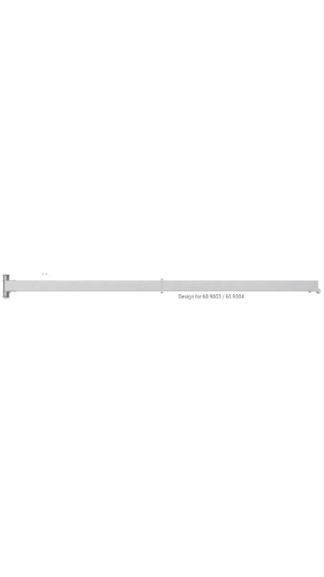 Mosmatic – Wall Boom Extension - WSA - 14ft 9in - 60.9004