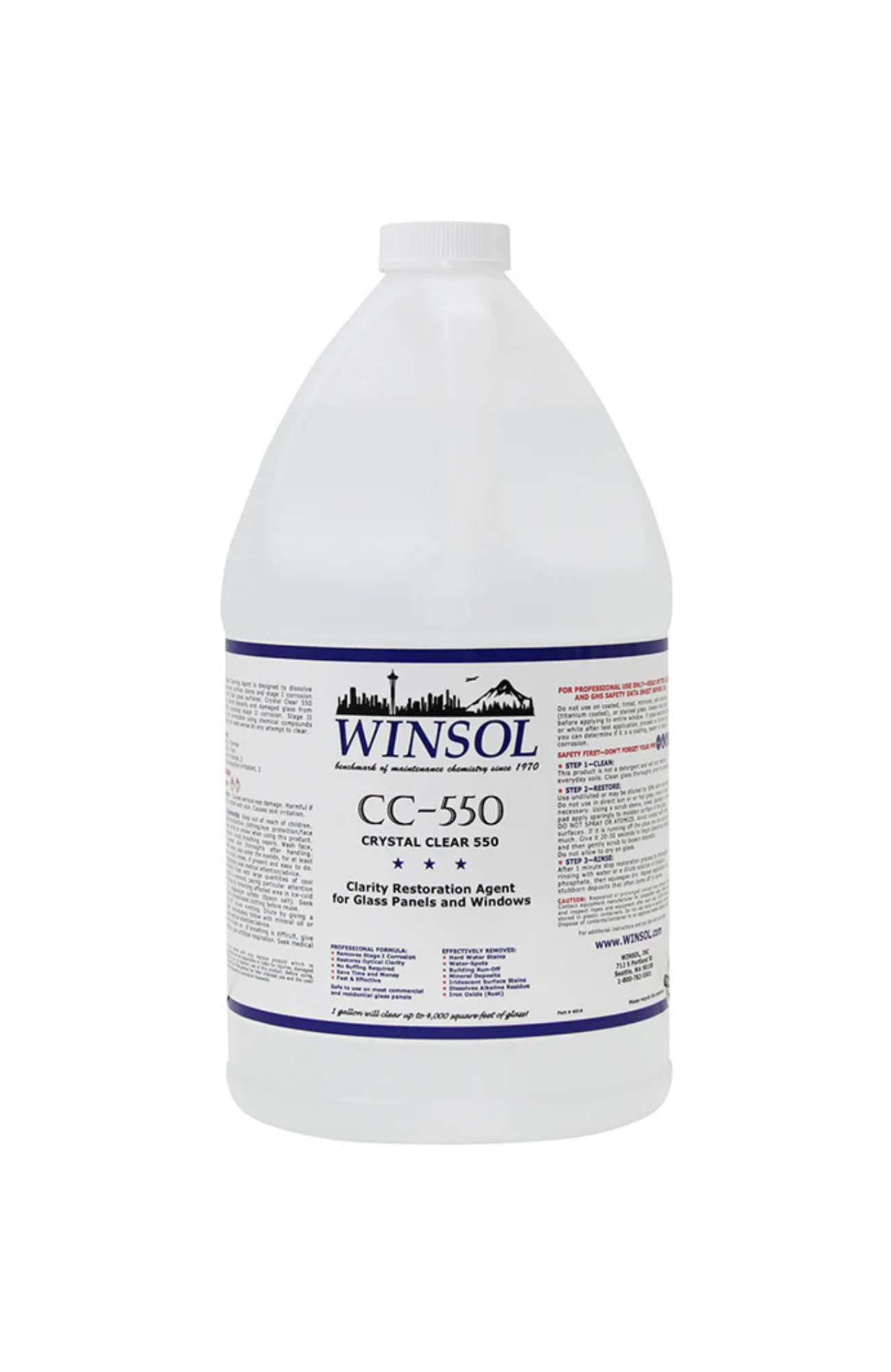 Winsol Crystal Clear 550 SKU:6014G