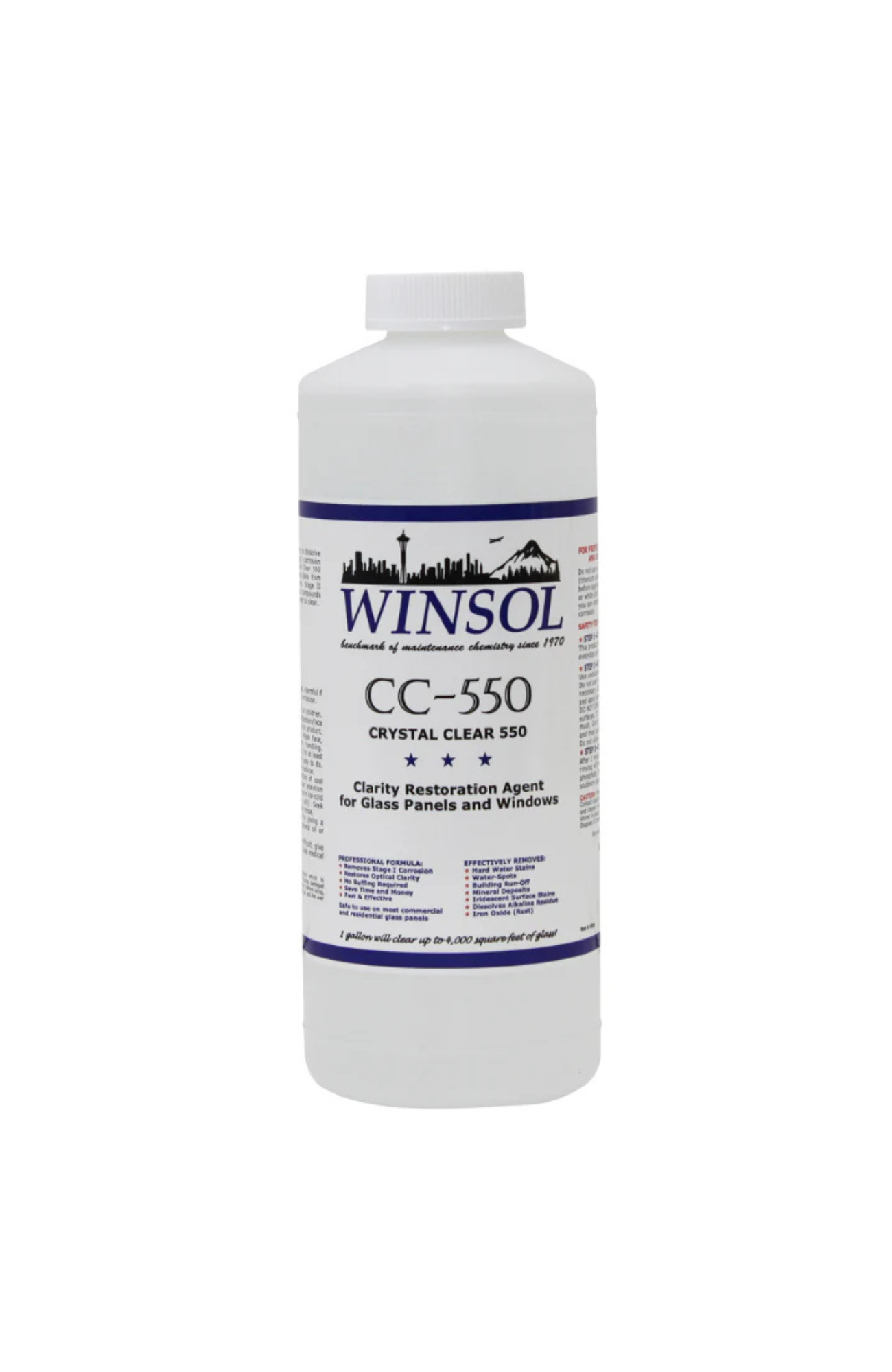 Winsol Crystal Clear 550 SKU:6014Q