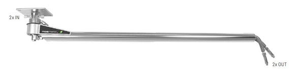 Mosmatic Ceiling Boom Inline DP2 - Two Separate Mediums in One - Ceiling Boom - 6ft 3in - 66.454