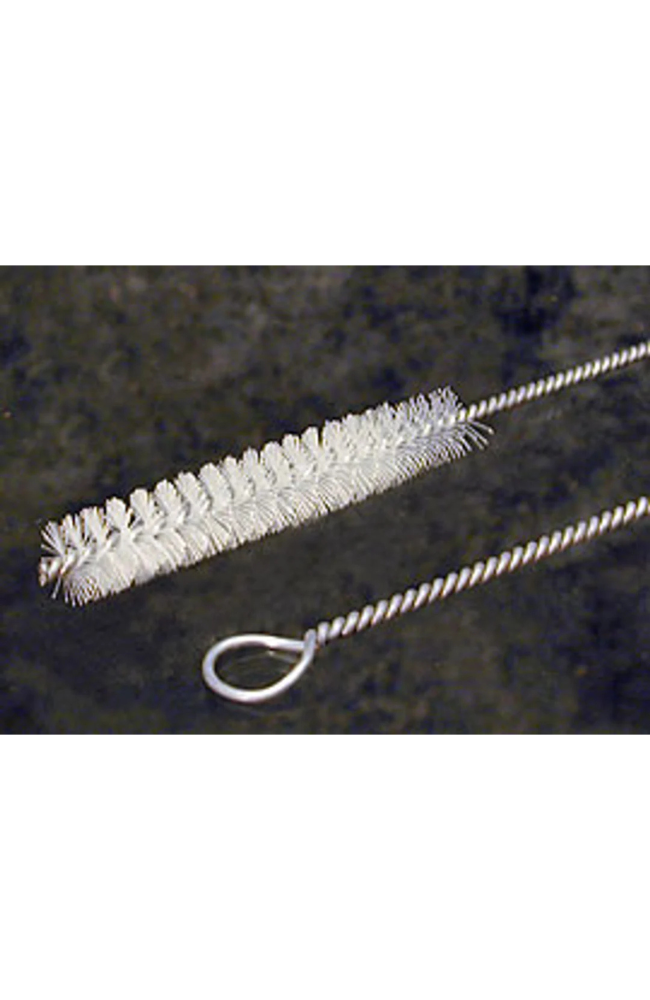 Cepillo de tubo Braun Brush, punta lisa de nailon, 1" de diámetro exterior, 6" de profundidad, 72" de longitud total - 965610