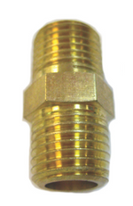 Suttner brass fitting 010000571 - 1/4" MPT x 1/4" MPT threading, 5800 PSI rated