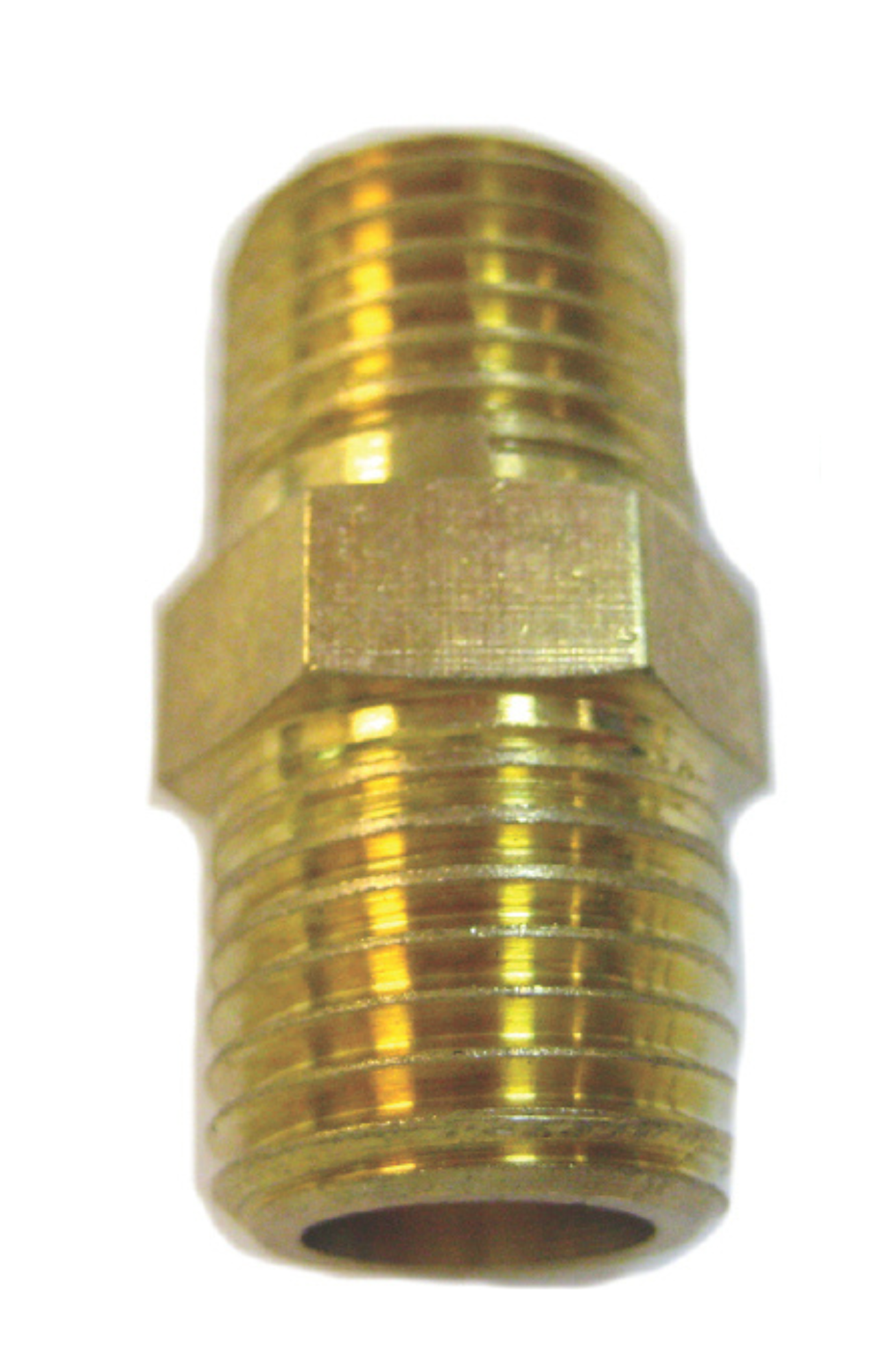 Suttner brass fitting 010000571 - 1/4" MPT x 1/4" MPT threading, 5800 PSI rated