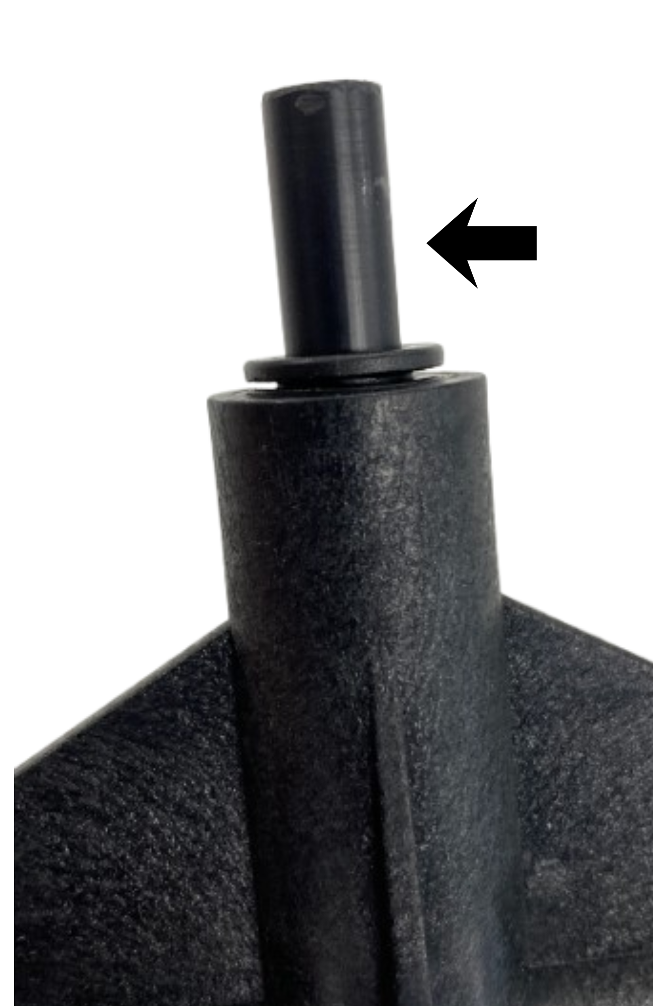 Ionic Systems Black Rigid Tube for Vertigo Quick Release Brush