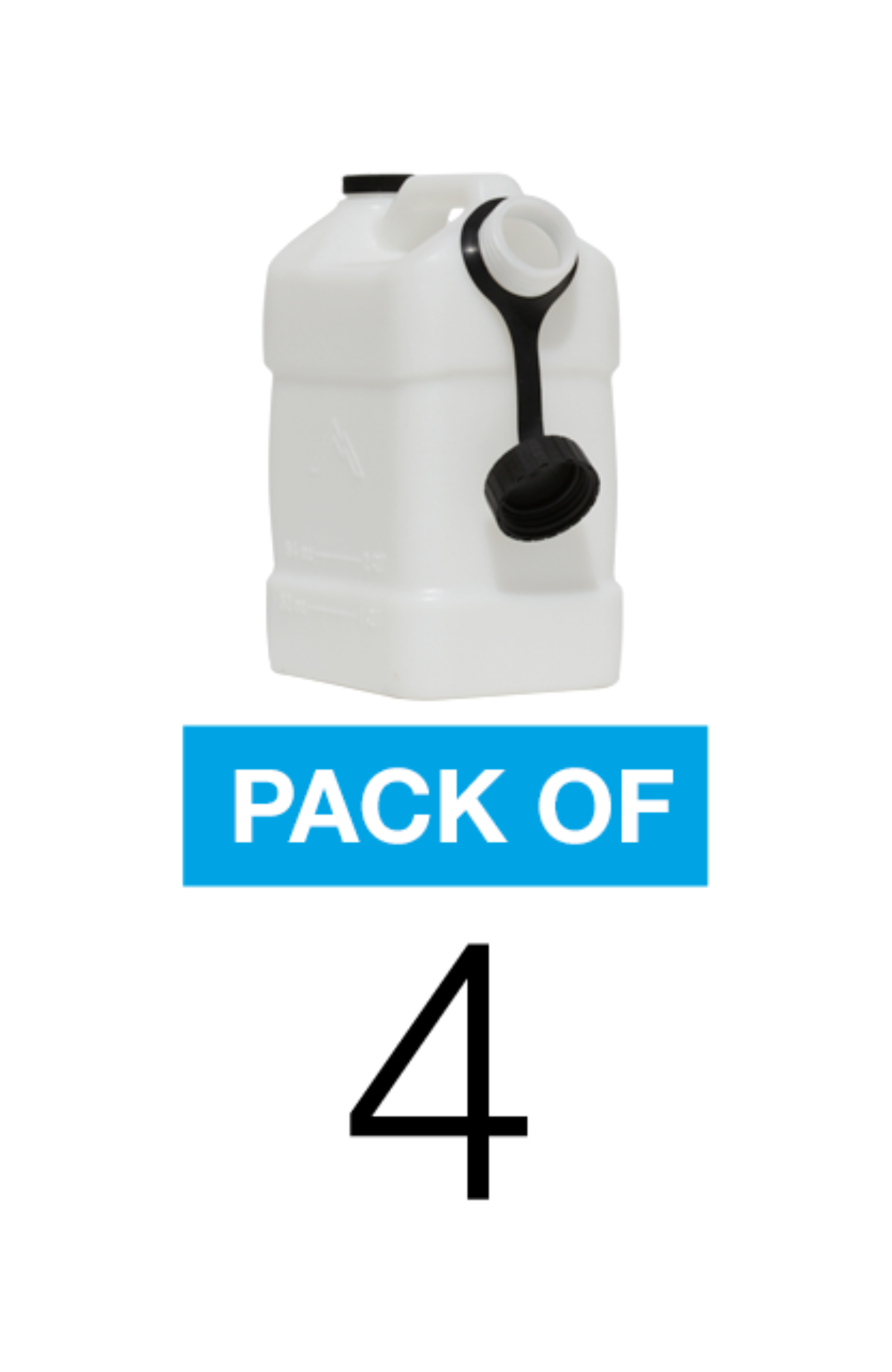 Mytee 7-Quart Big Mouth™️ Bottle (Pack of 4)