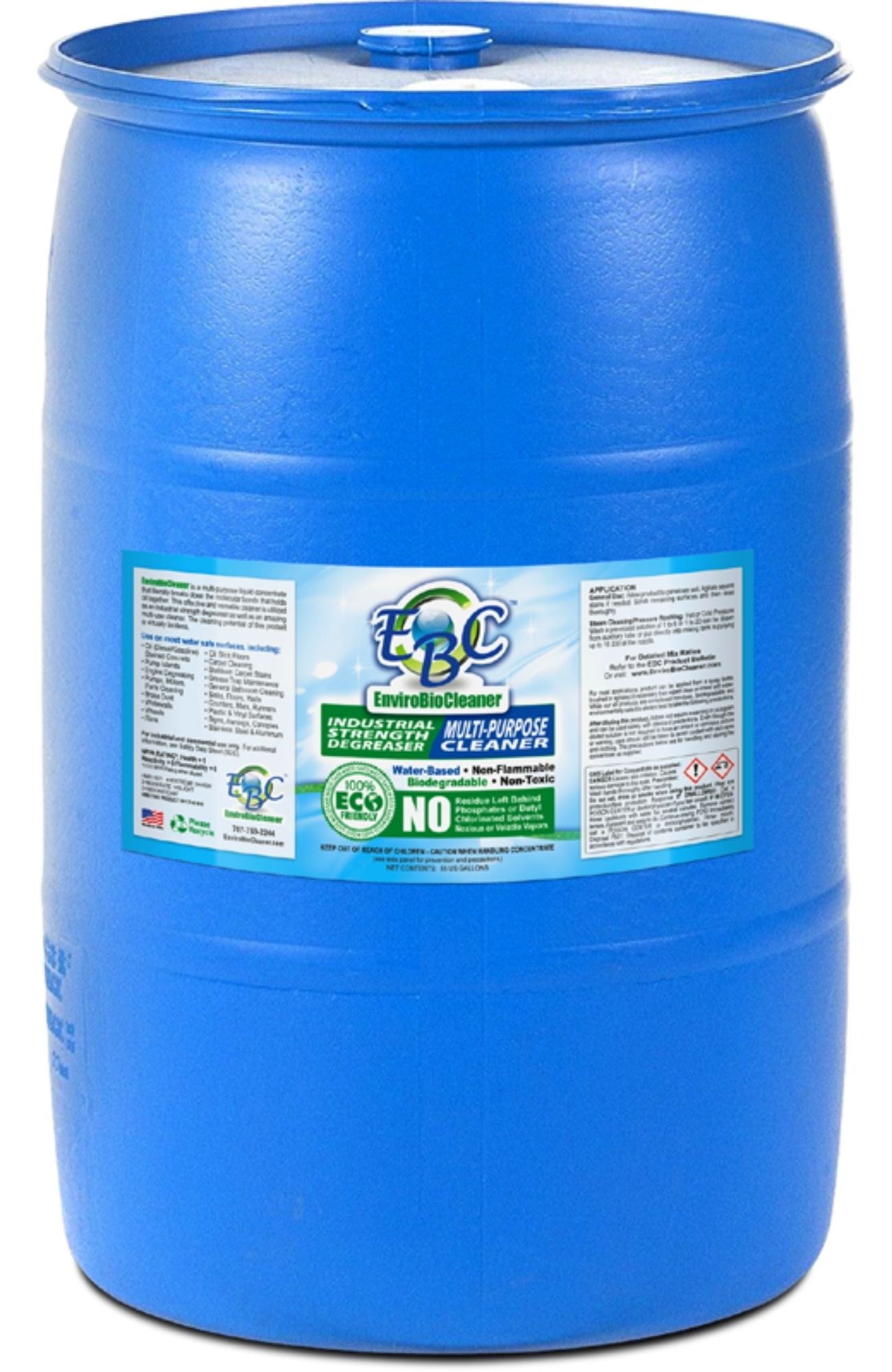 EBC Multipurpose Cleaner And Degreaser 55 Gal Drum