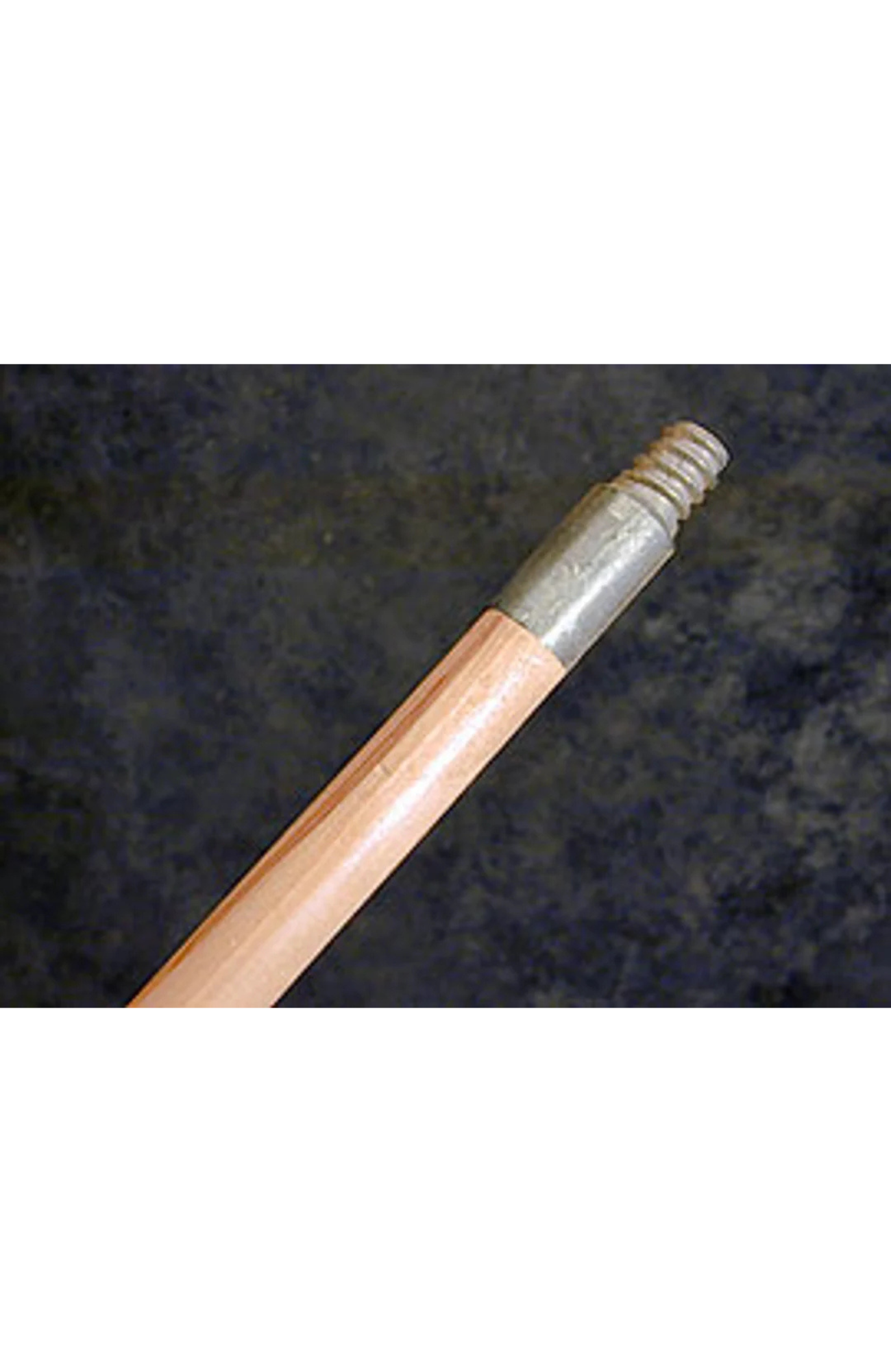 Pincel Braun - Mango de 122 cm (48"), 15/16" de diámetro, punta metálica, acabado lacado - F48