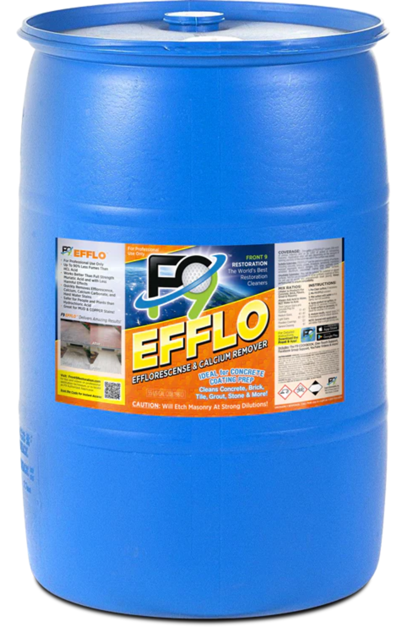 Front 9 - Efflorescence and Calcium Remover 