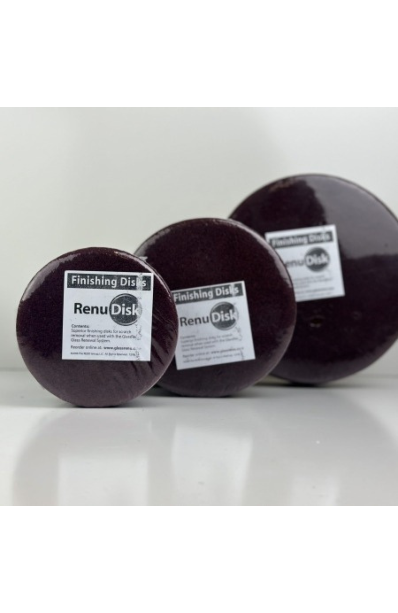 GlassRenu Red RenuDisks