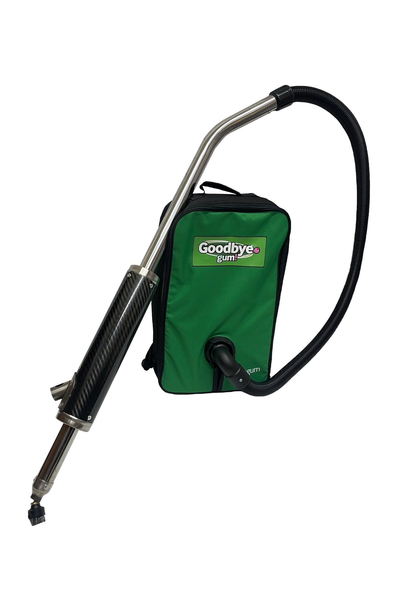 Goodbye Gum! Gas Backpack Gum Removal System