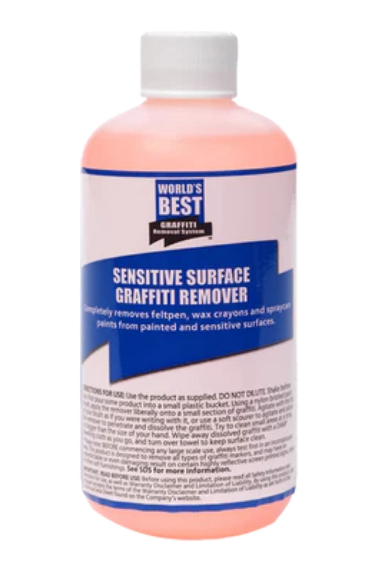 Sensitive Surface Graffiti Remover Sample