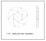 SkyVac®️ Interceptor Turbine Parts - Impeller Disc Assembly