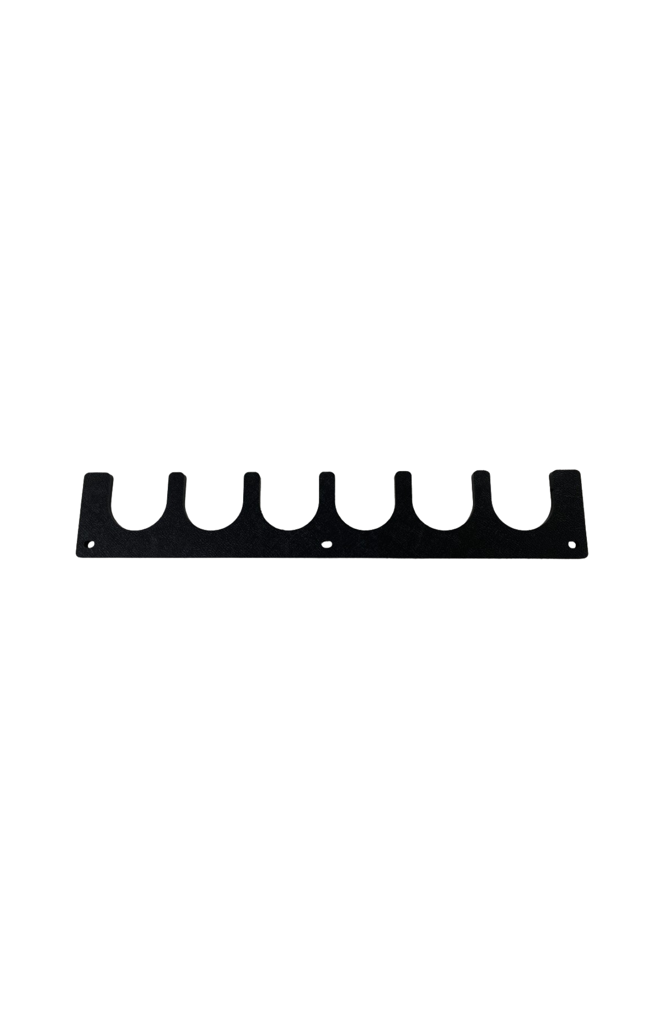 Ionic Systems Black Plastic Pole Rack Brackets (Pair) W0105B