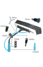 Ionic Systems Fan Spray Nozzle [Includes Push Fit Insert] P0027