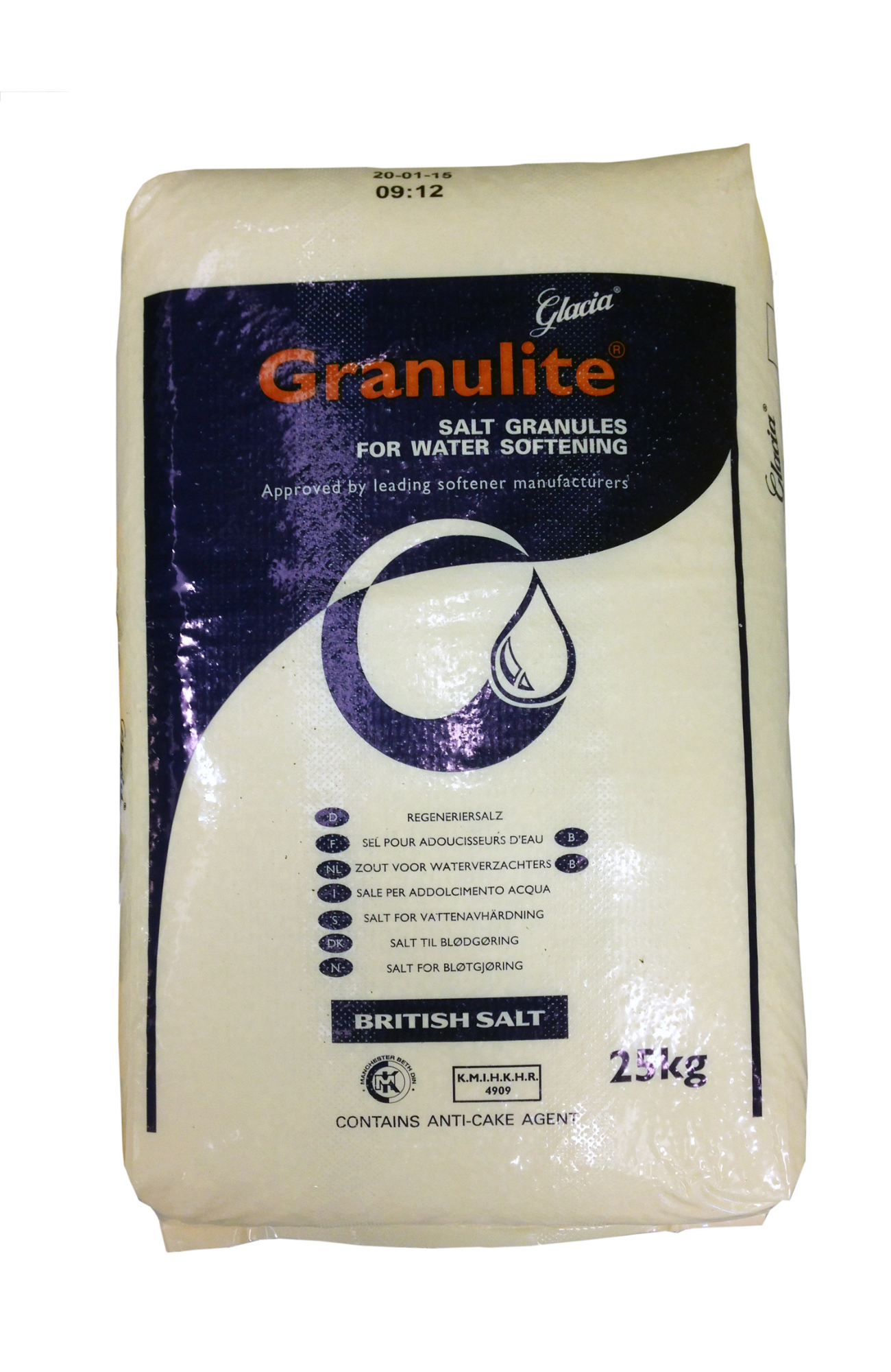 Ionic Systems Hydrosoft Granulated Salt - 55 lbs (25kg)