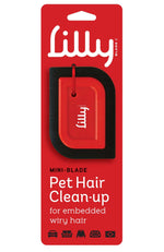 Lilly Brush Pet Hair Clean-up Mini Blade Packaged
