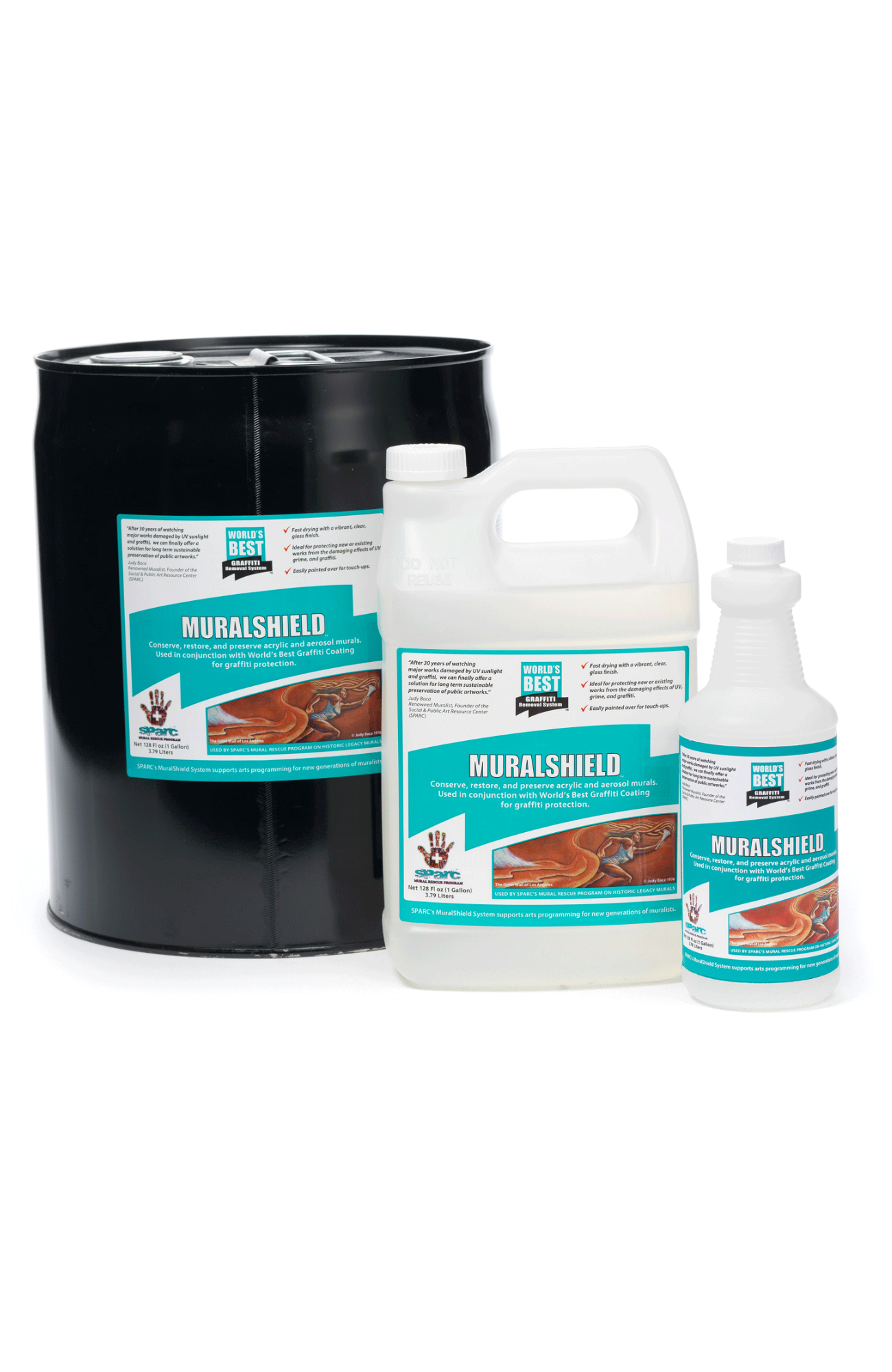 World's Best Graffiti MuralShield (You Choose)