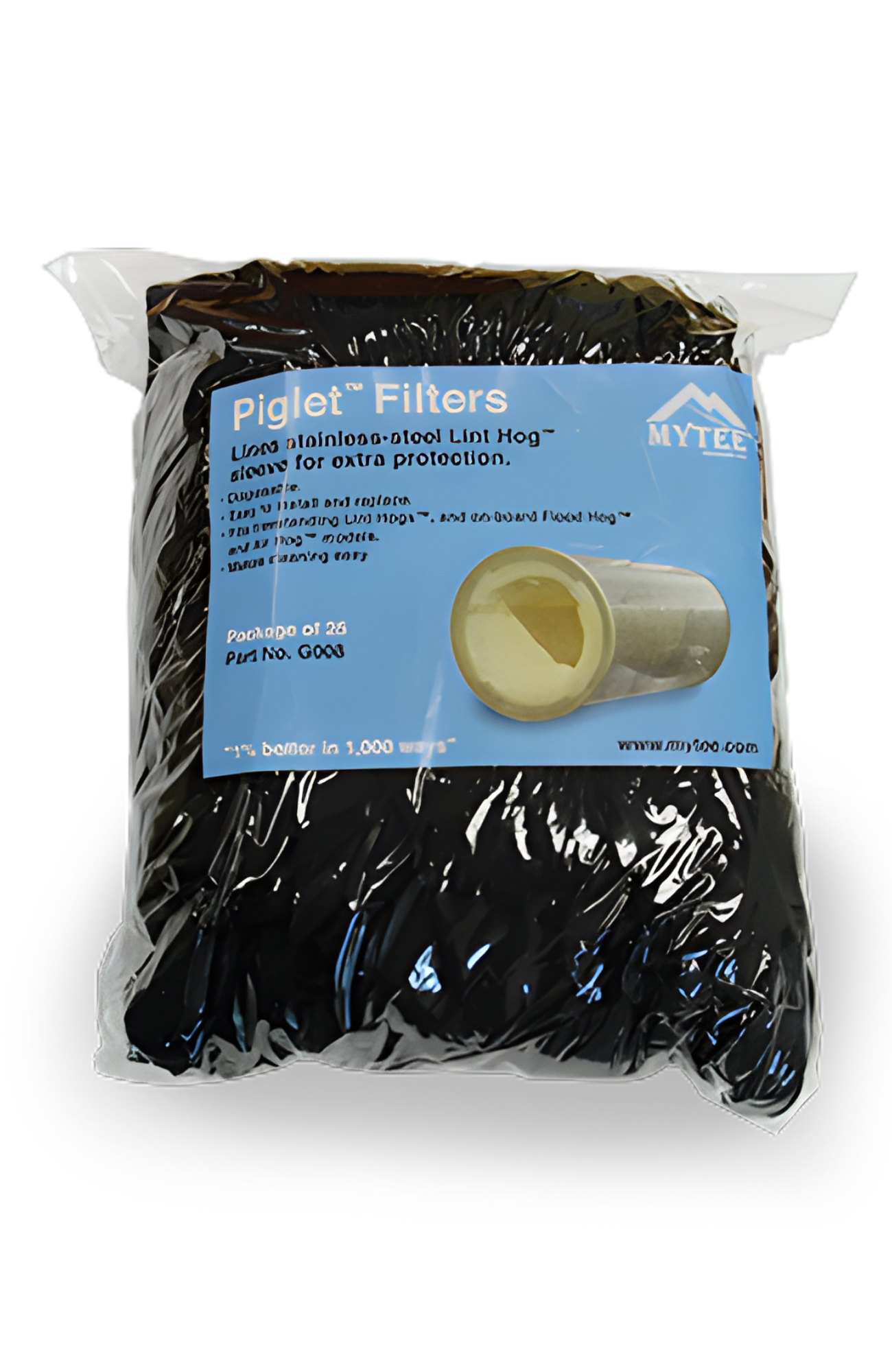 Mytee G008 Piglet™️ Filters (Pack of 25)