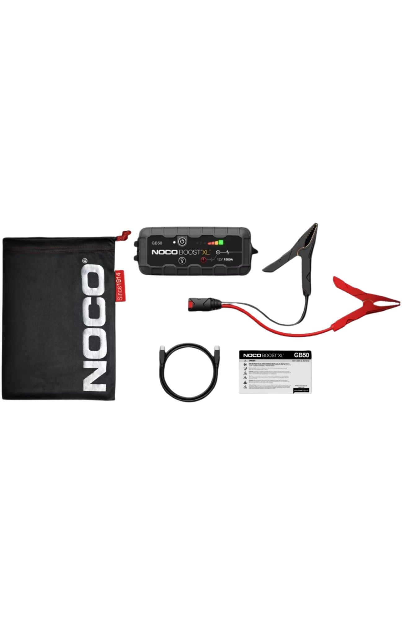 NOCO GB50 in the box