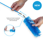 Putting together SkyVac Pole cleaning brush