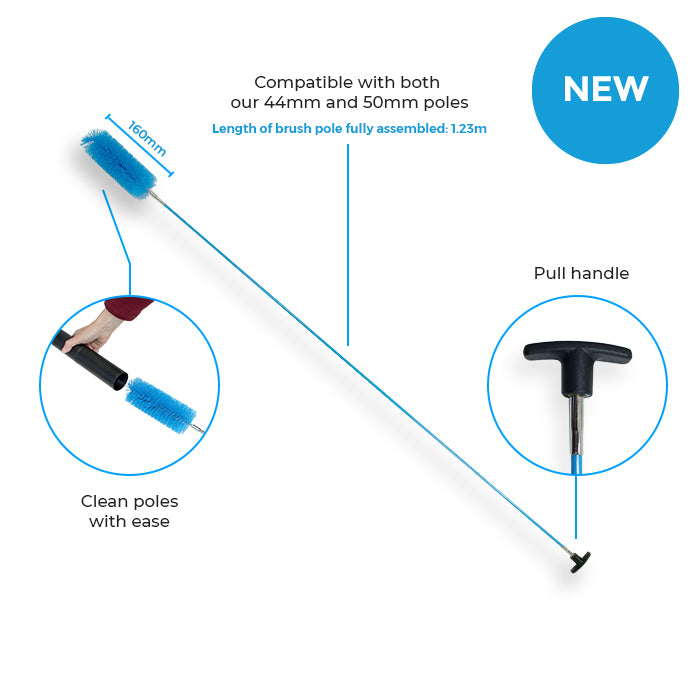 SkyVac Pole cleaning brush parts