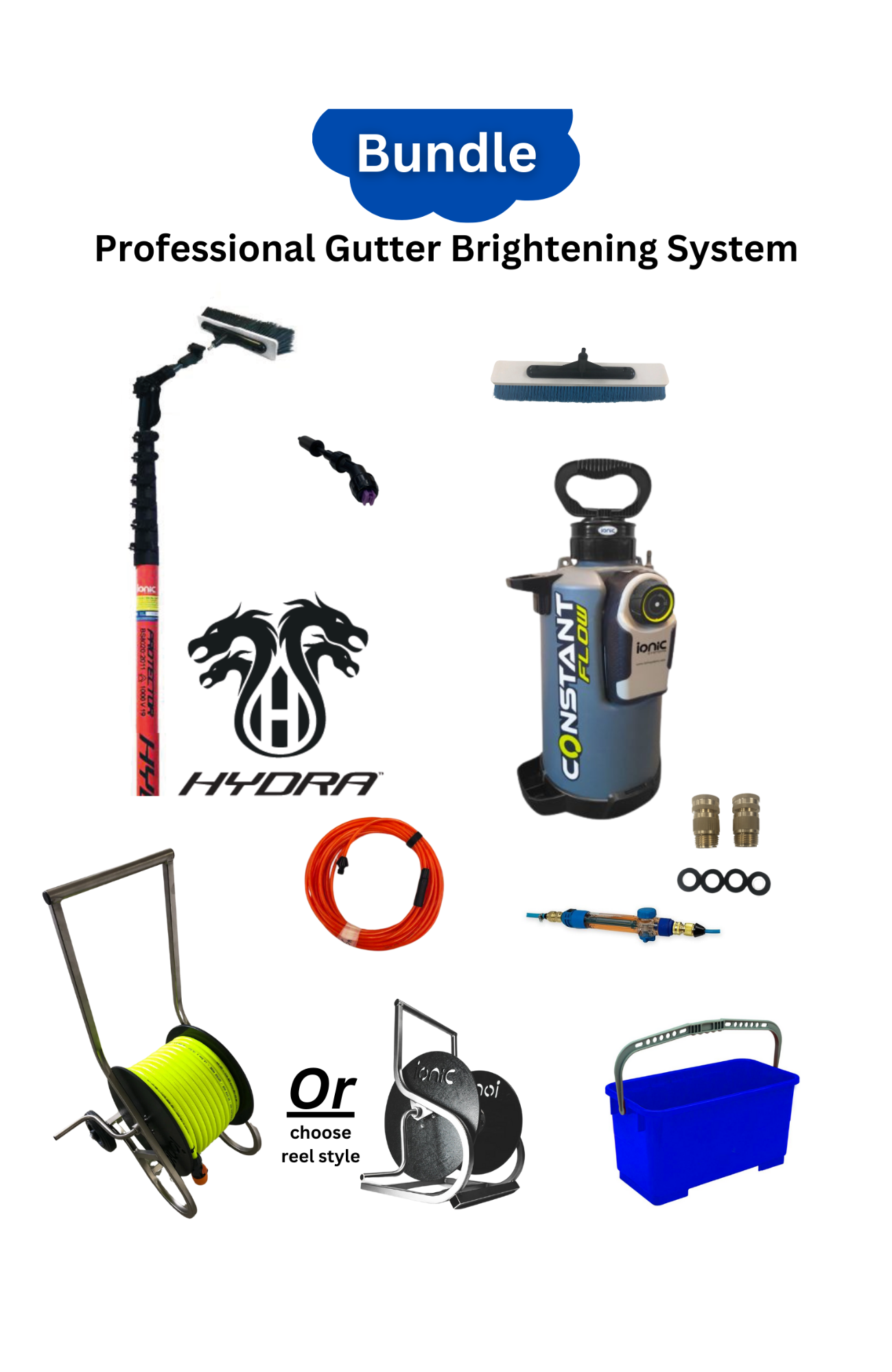 Professional Gutter Brightening System Most Popular Bundle
