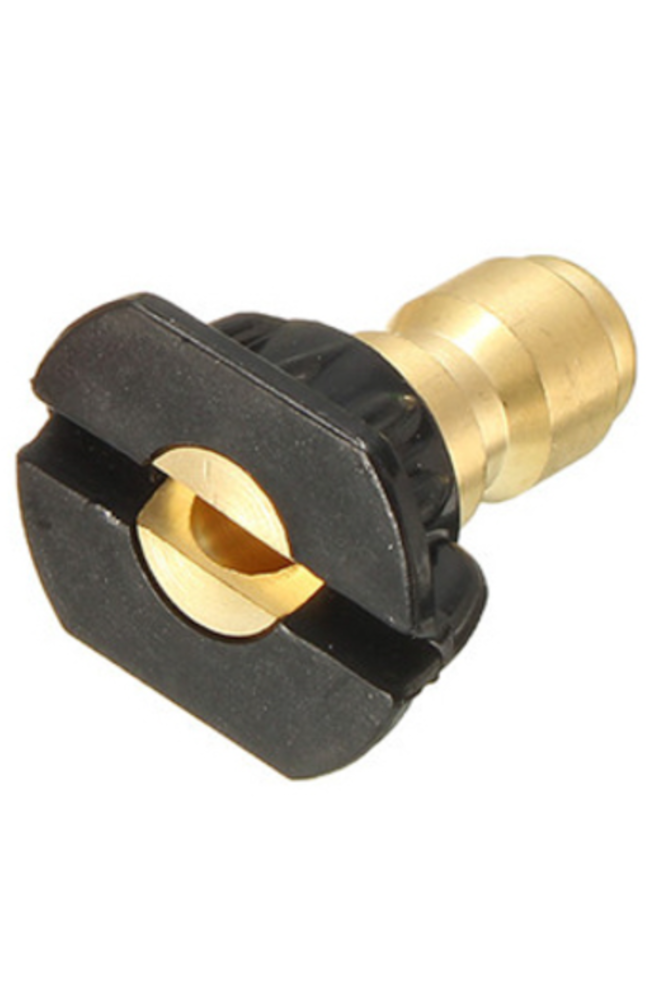 Suttner quick connect soap nozzle 9000S2540 with 25° fan spray and orifice size 40, ideal for detergent use.