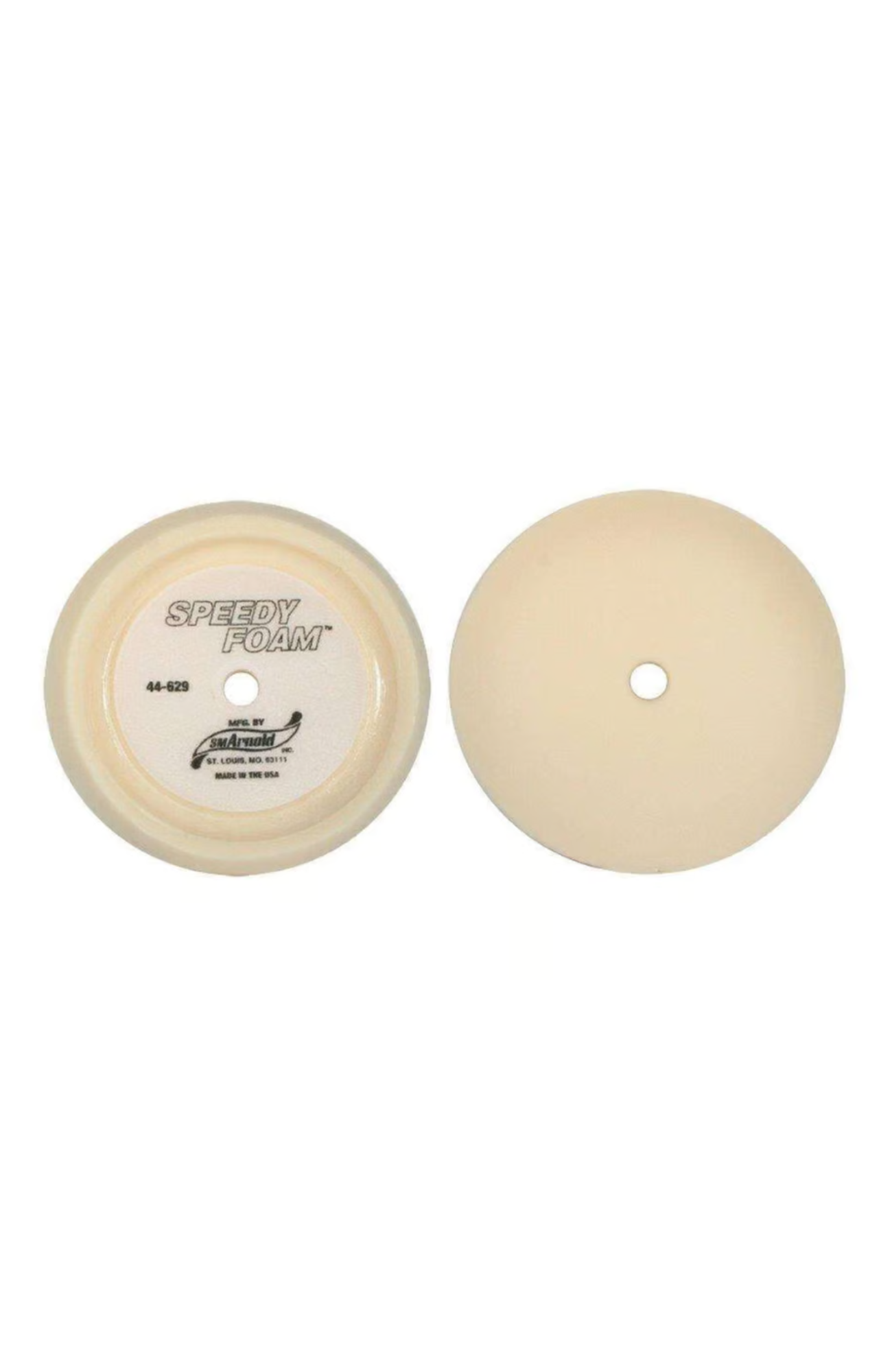 SM Arnold Speedy Foam 100PPI Foam White Finishing Pad - 44-629