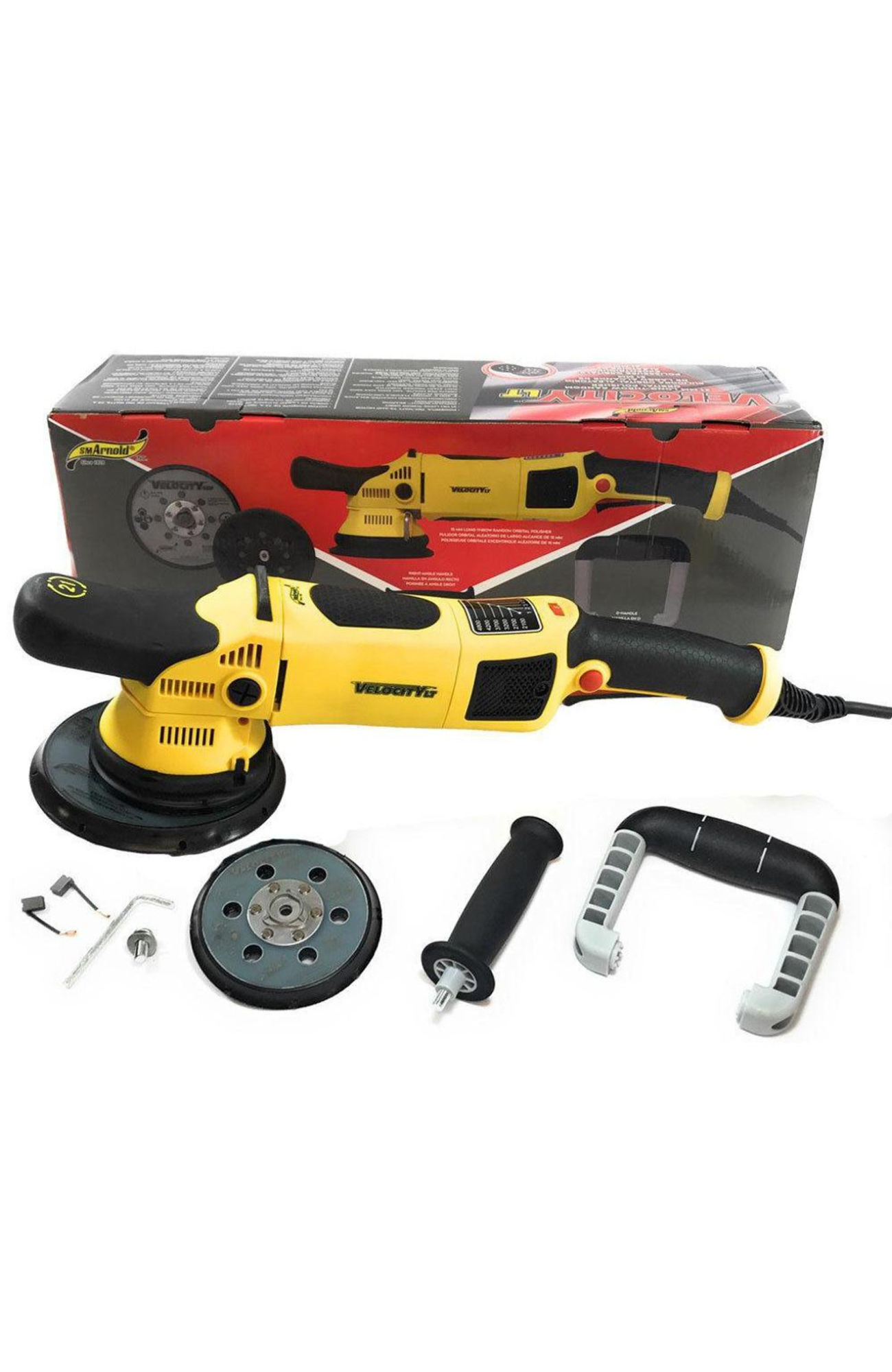 SM Arnold Velocity LT Long Throw Randiom Orbital Polisher - VLT-021