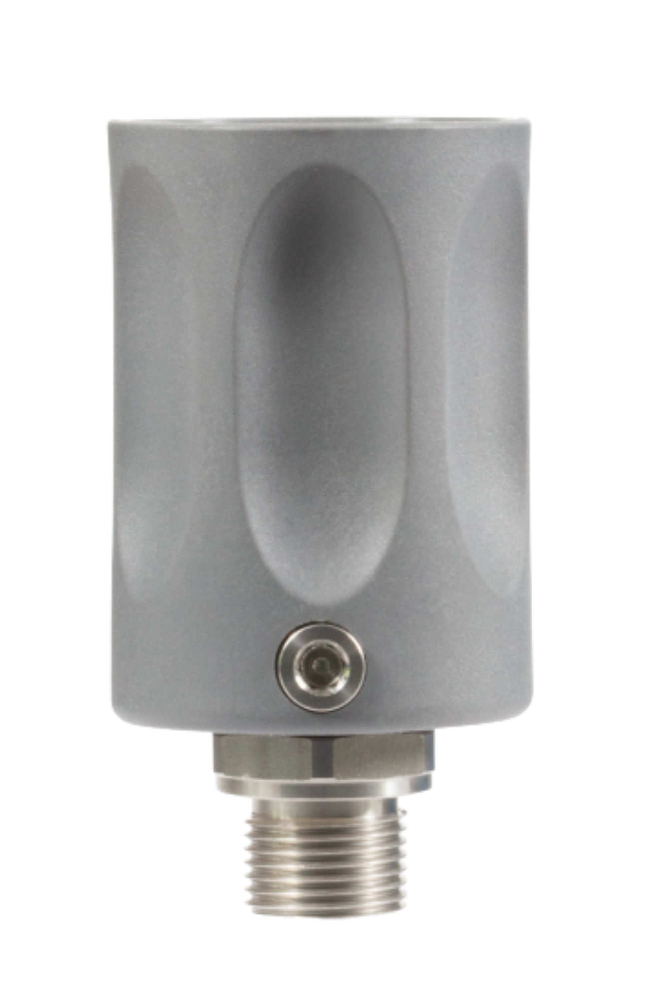 Suttner ST-51.1 gray variable spray nozzle 200051750 with 1/2" MPT inlet, adjustable cone pattern up to 90°.