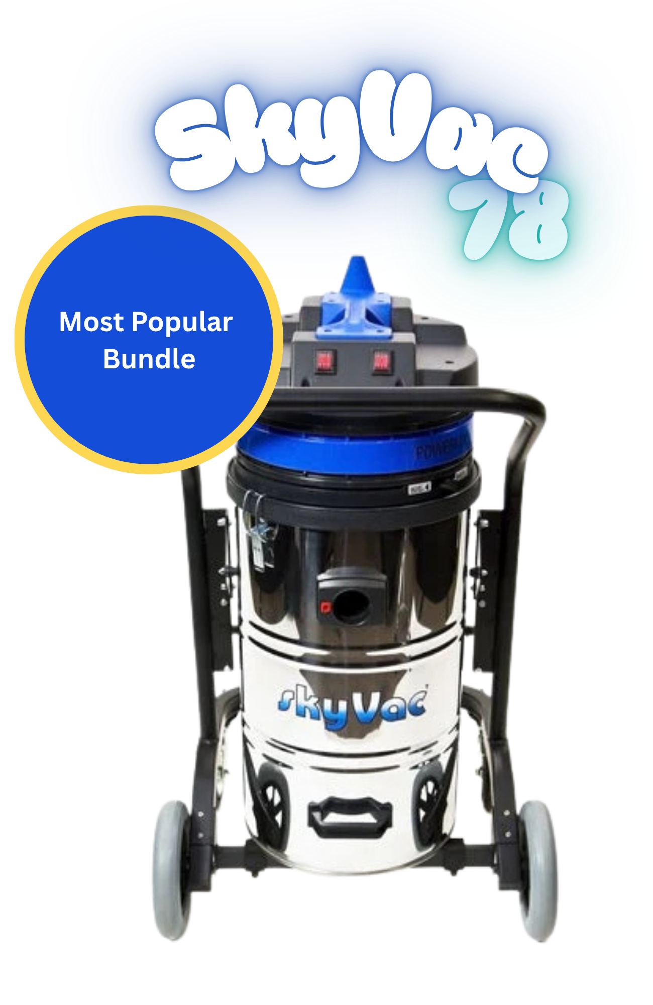 SkyVac® 78 High Dusting Vac Most Popular Bundle