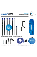 SkyVac® Elite Carbon Fiber Pole Advanced 8 Pole Set 