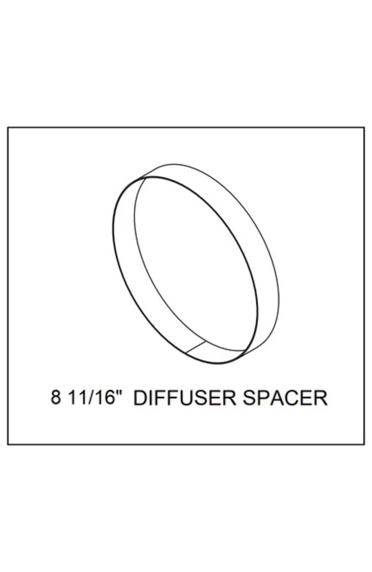 SkyVac®️ Interceptor Turbine Parts - Diffuser Spacer