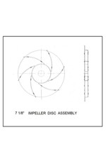 SkyVac®️ Interceptor Turbine Parts - Impeller Disc Assembly